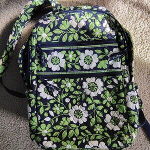 Vera Bradley Lucky backpack and matching Glenna bag